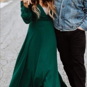 Floor length maxi dress